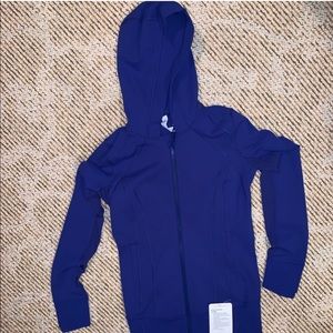 NWT lululemon jacket in blue!!